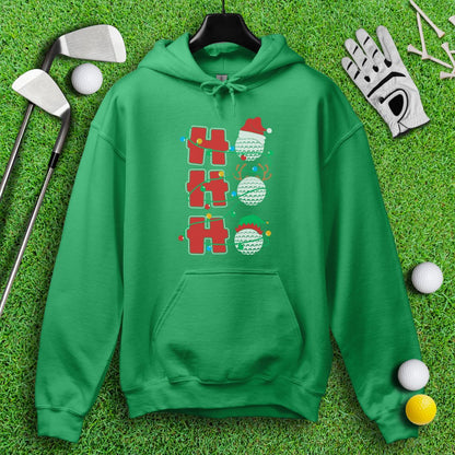 HOHOHO Golf Ball Hoodie - TeeHee Golf Gear