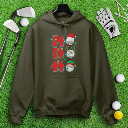 HOHOHO Golf Ball Hoodie - TeeHee Golf Gear