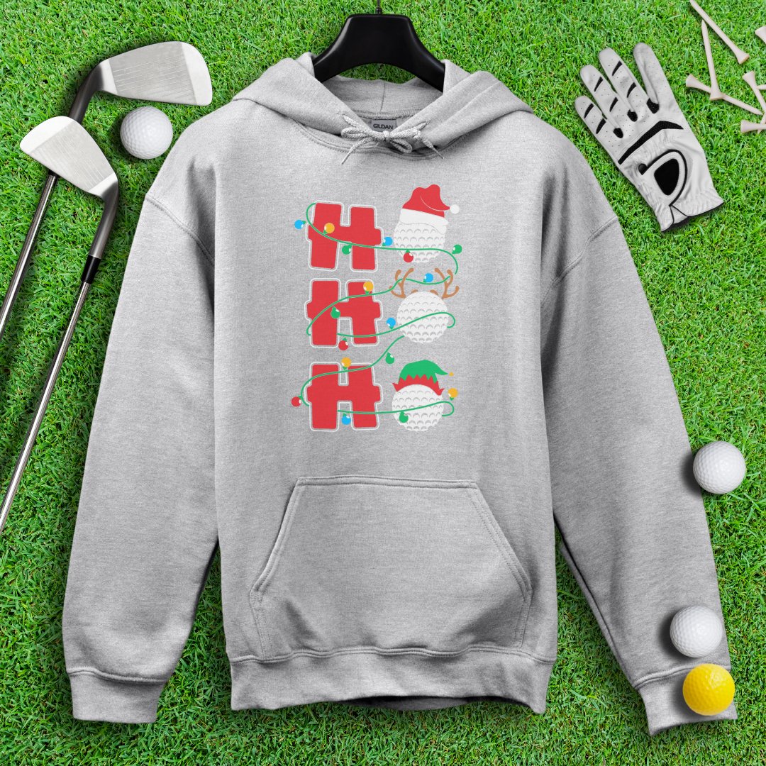 HOHOHO Golf Ball Hoodie - TeeHee Golf Gear