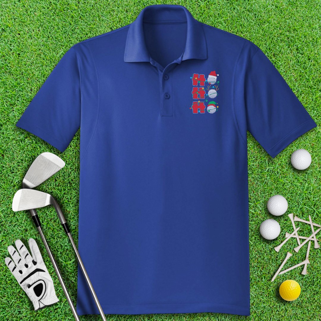 HOHOHO Golf Ball Polo Shirt - TeeHee Golf Gear