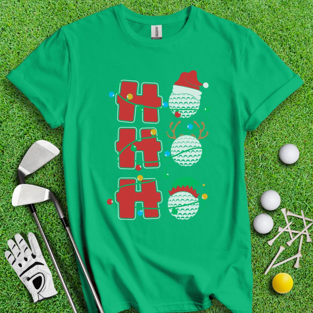 HOHOHO Golf Ball T-Shirt - TeeHee Golf Gear