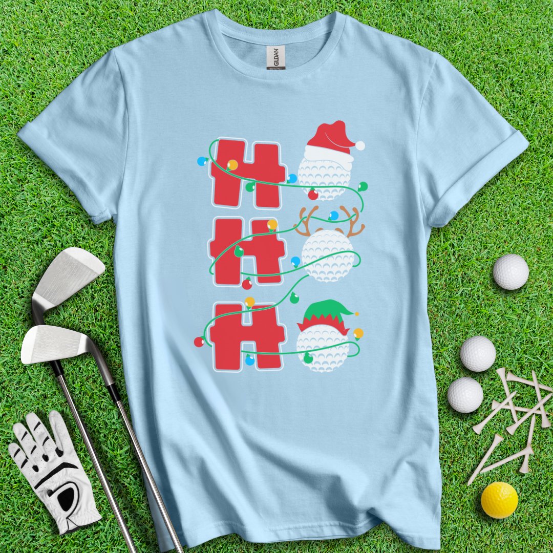 HOHOHO Golf Ball T-Shirt - TeeHee Golf Gear