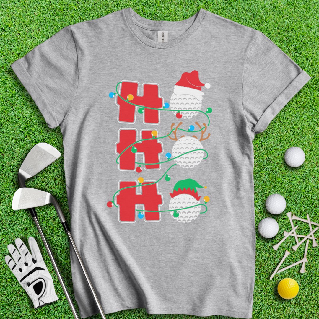 HOHOHO Golf Ball T-Shirt - TeeHee Golf Gear