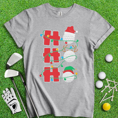 HOHOHO Golf Ball T-Shirt - TeeHee Golf Gear