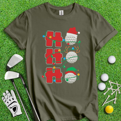 HOHOHO Golf Ball T-Shirt - TeeHee Golf Gear