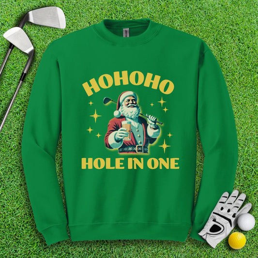 Hohoho Hole - In - One Crewneck - TeeHee Golf Gear