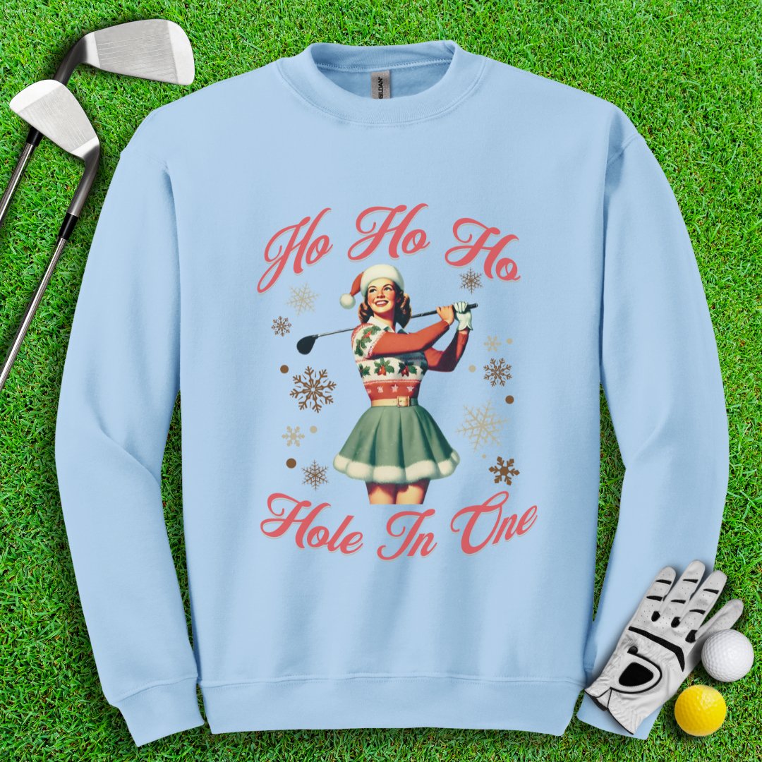 Hohoho Hole - In - One Crewneck - TeeHee Golf Gear