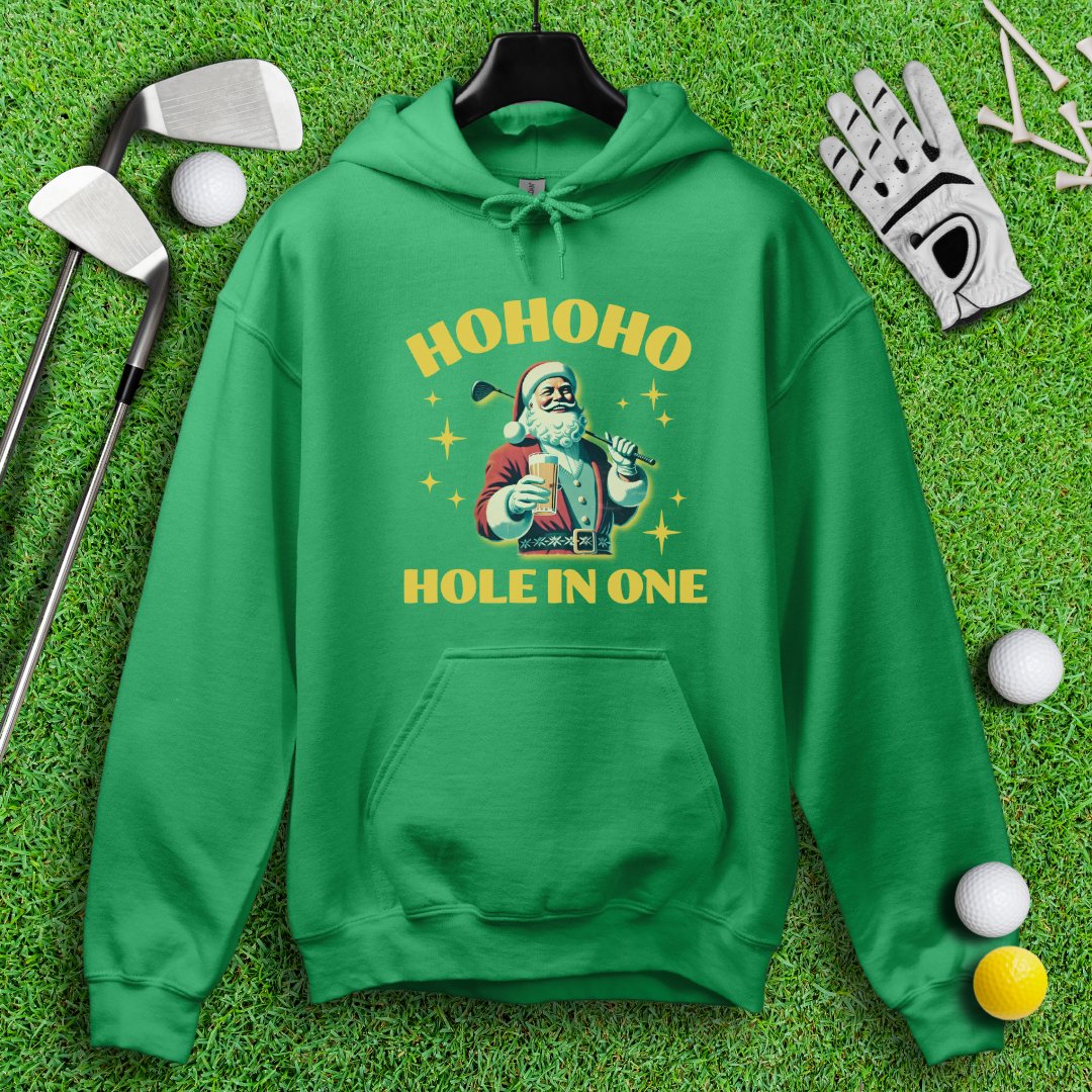 Hohoho Hole - In - One Hoodie - TeeHee Golf Gear