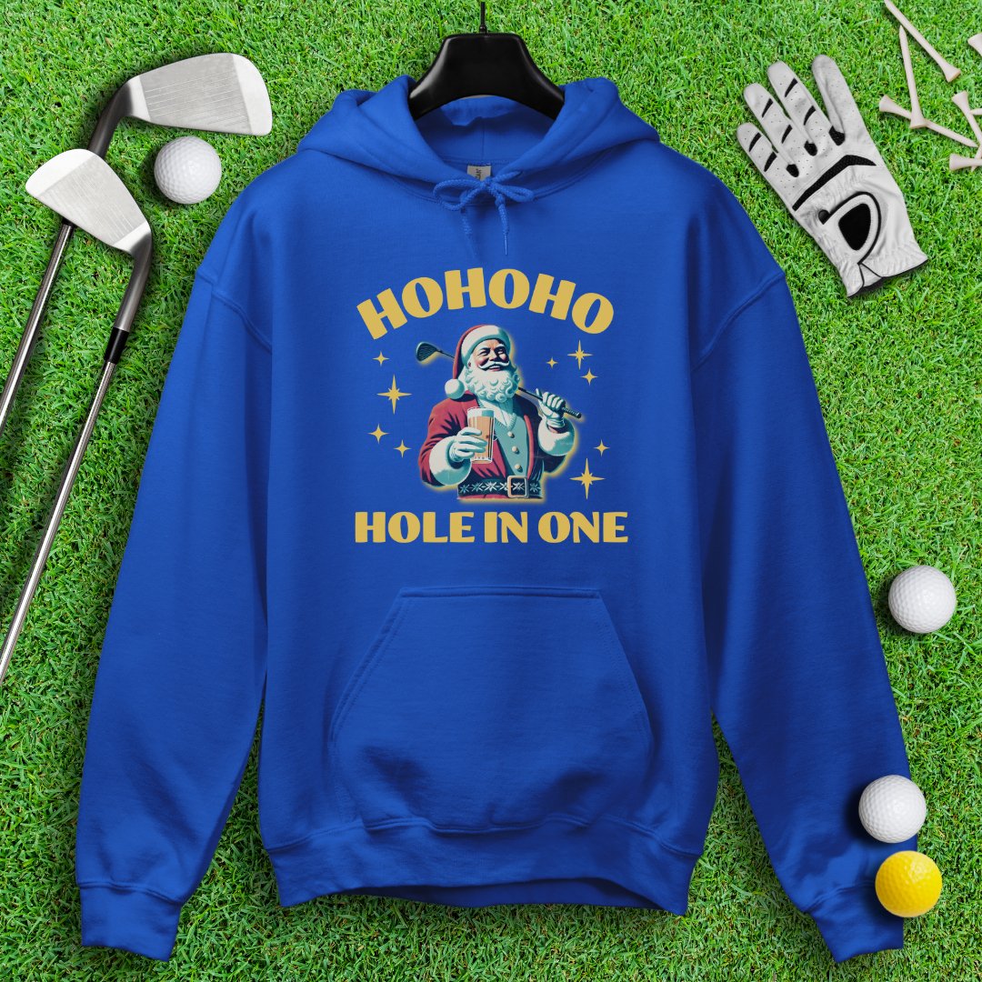 Hohoho Hole - In - One Hoodie - TeeHee Golf Gear