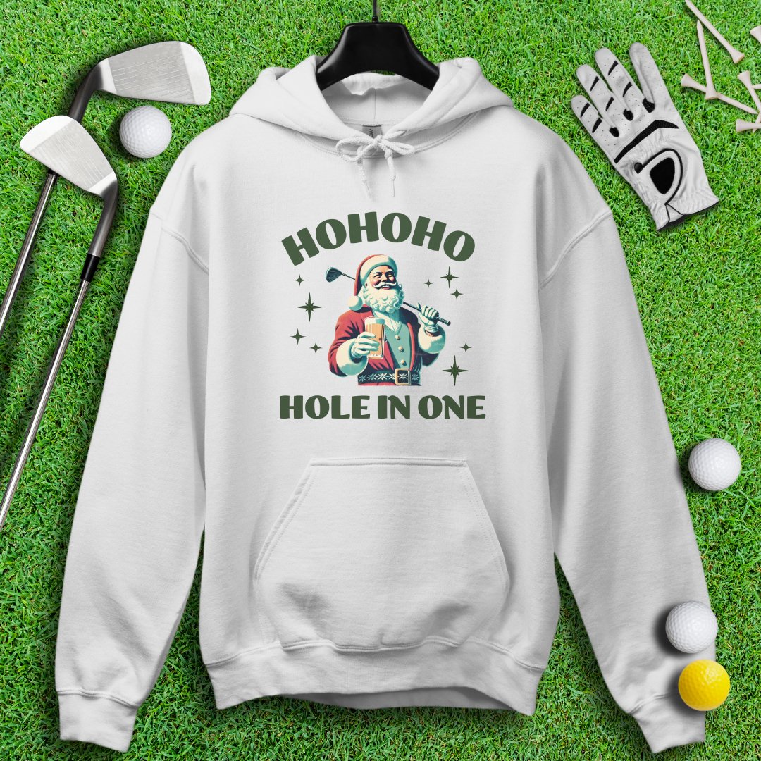 Hohoho Hole - In - One Hoodie - TeeHee Golf Gear