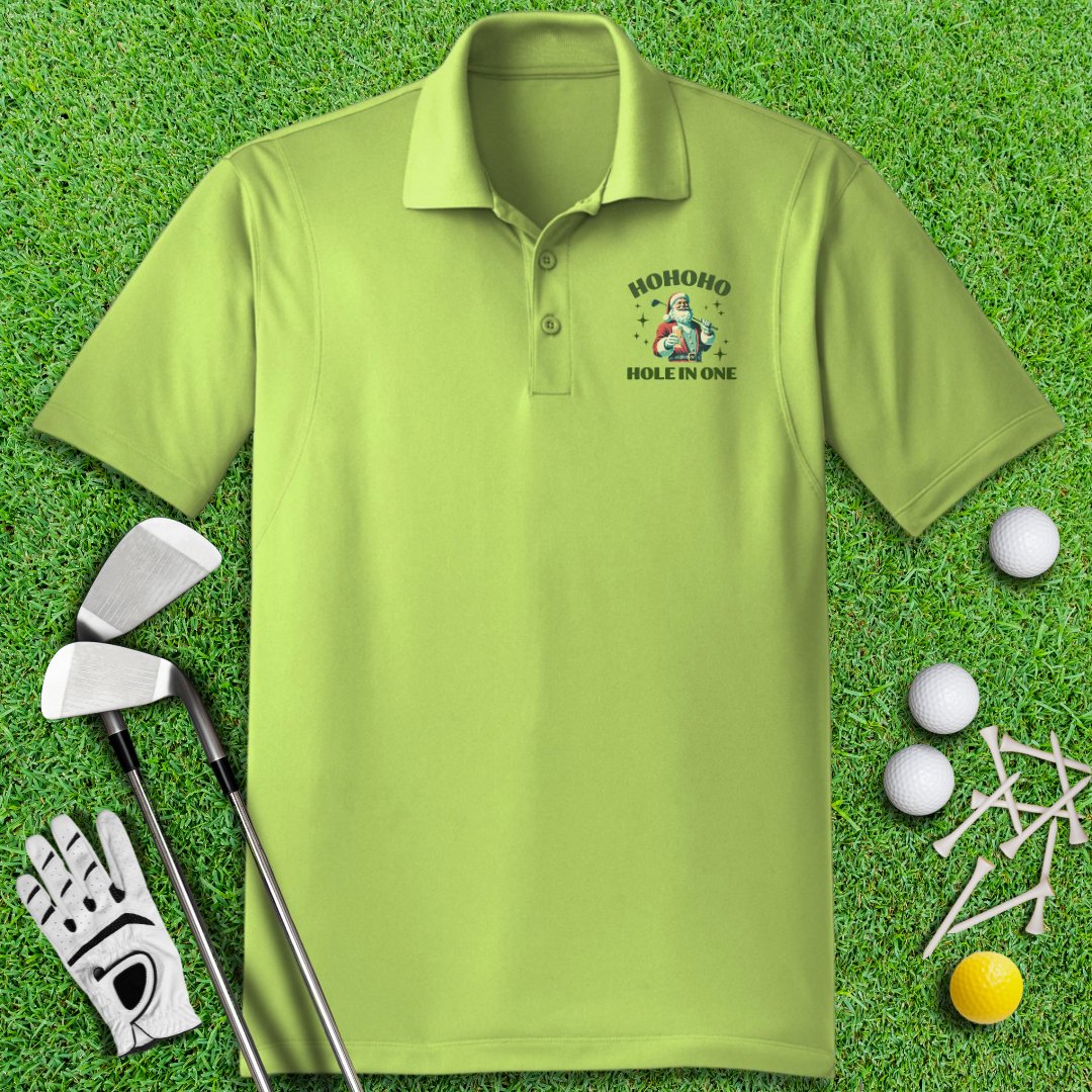 Hohoho Hole - In - One Polo Shirt - TeeHee Golf Gear