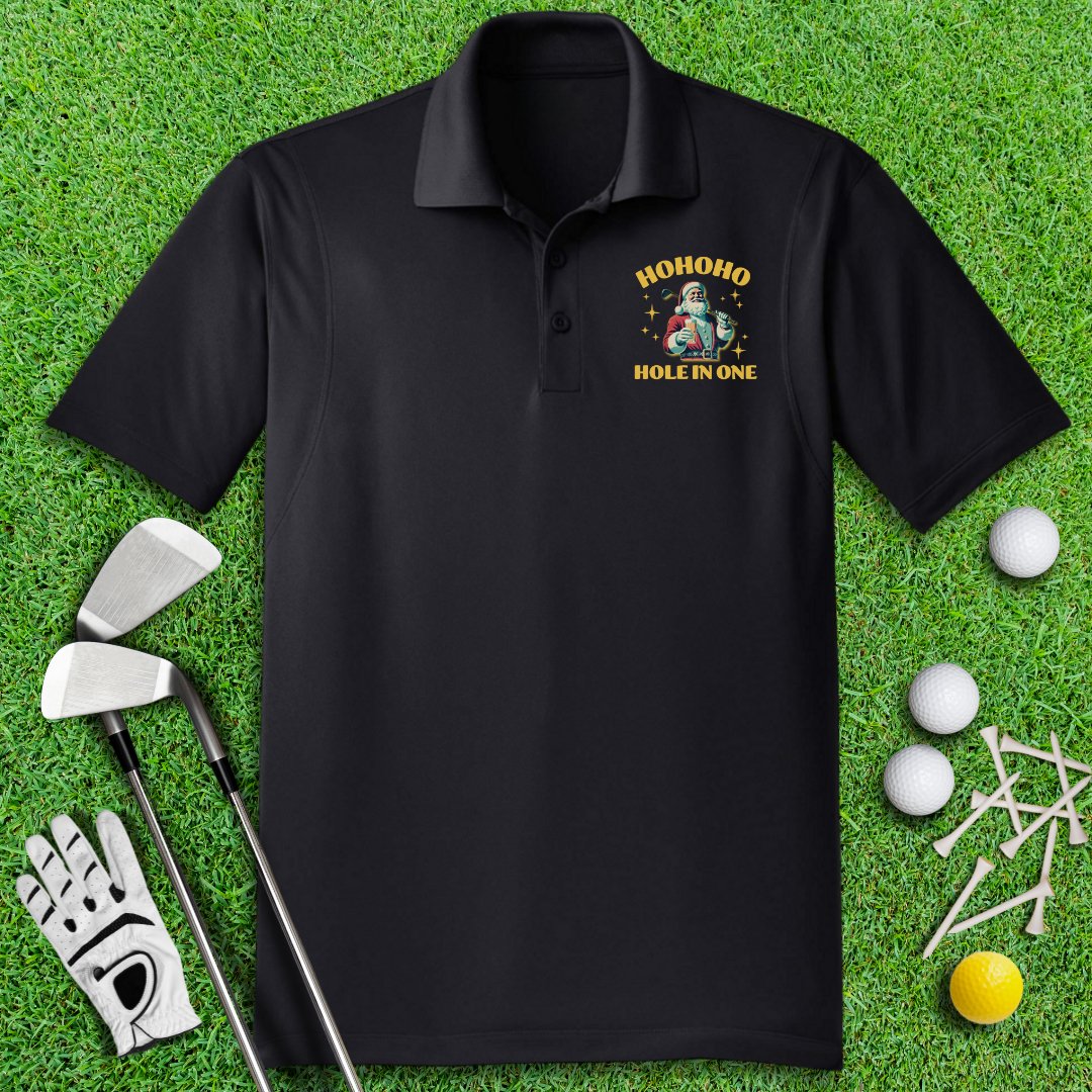 Hohoho Hole - In - One Polo Shirt - TeeHee Golf Gear