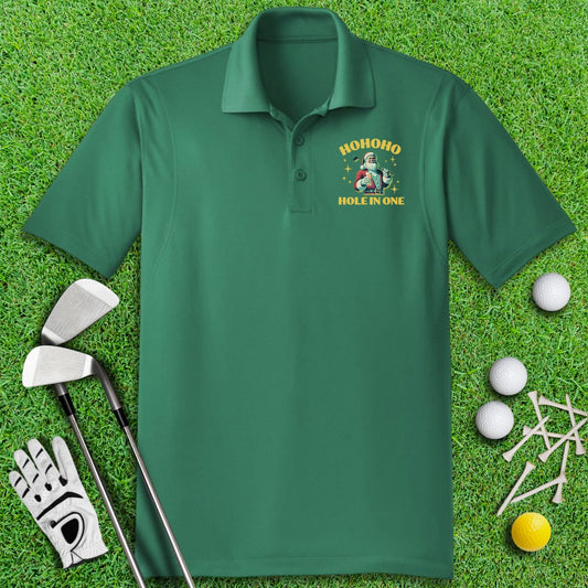 Hohoho Hole - In - One Polo Shirt - TeeHee Golf Gear