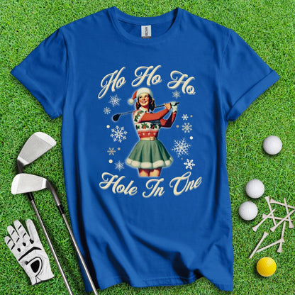 Hohoho Hole - In - One T-Shirt - TeeHee Golf Gear