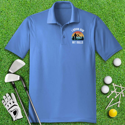 I Drink & Hit Balls Polo Shirt - TeeHee Golf Gear