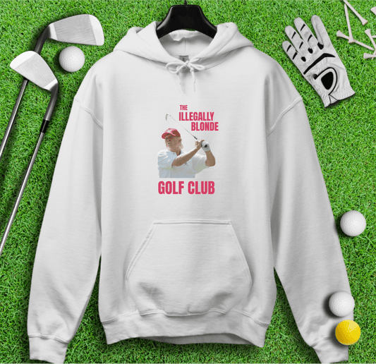 Illegally Blonde Trump Hoodie - TeeHee Golf Gear