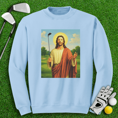 Jesus Rory McIlroy Crewneck - TeeHee Golf Gear