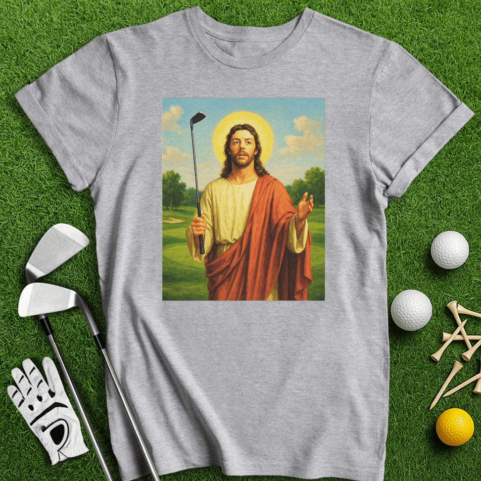 Jesus Rory McIlroy T-Shirt - TeeHee Golf Gear