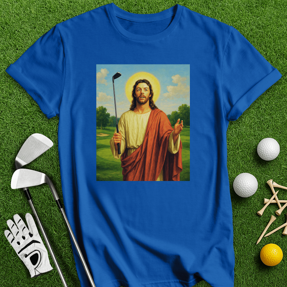 Jesus Rory McIlroy T-Shirt - TeeHee Golf Gear