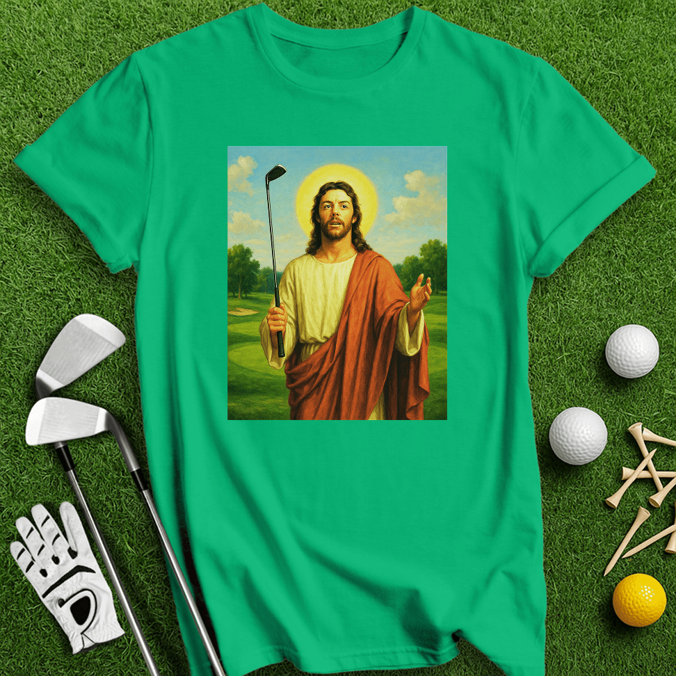 Jesus Rory McIlroy T-Shirt - TeeHee Golf Gear