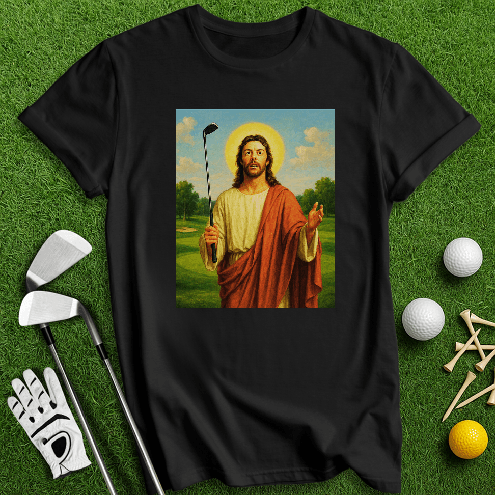Jesus Rory McIlroy T-Shirt - TeeHee Golf Gear