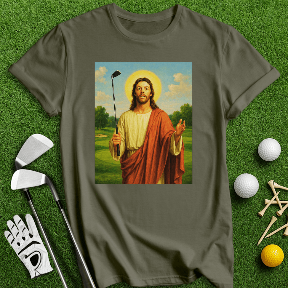 Jesus Rory McIlroy T-Shirt - TeeHee Golf Gear