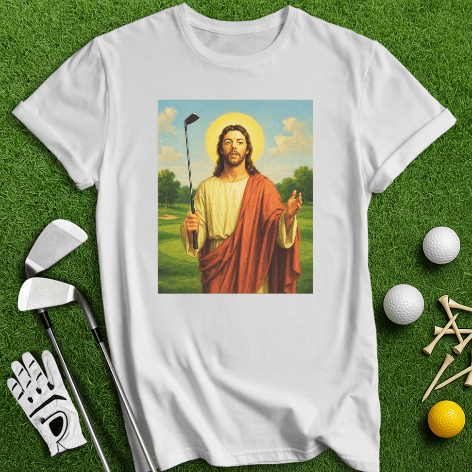 Jesus Rory McIlroy T-Shirt - TeeHee Golf Gear