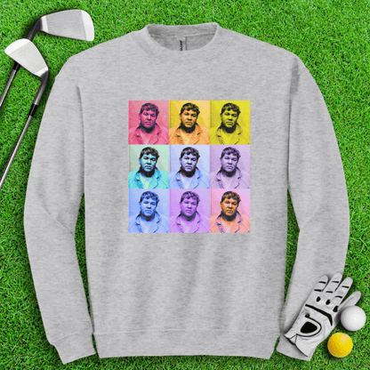 John Daly Pop Art Crewneck - TeeHee Golf Gear