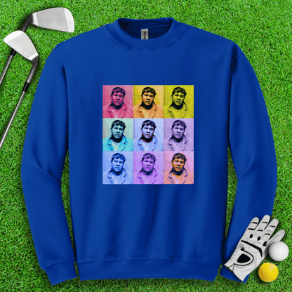 John Daly Pop Art Crewneck - TeeHee Golf Gear