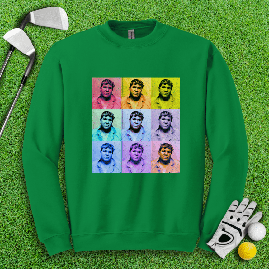 John Daly Pop Art Crewneck - TeeHee Golf Gear