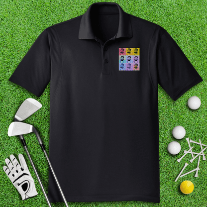 John Daly Pop Art Polo Shirt - TeeHee Golf Gear