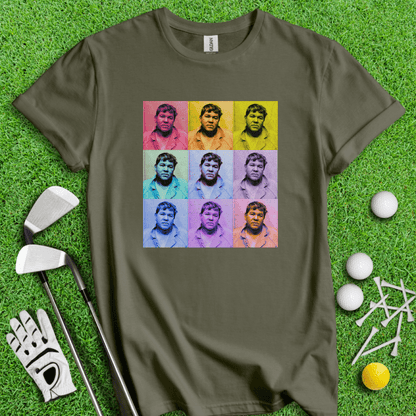 John Daly Pop Art T-shirt - TeeHee Golf Gear