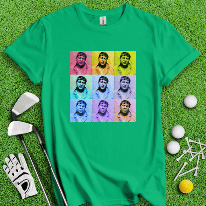 John Daly Pop Art T-shirt - TeeHee Golf Gear