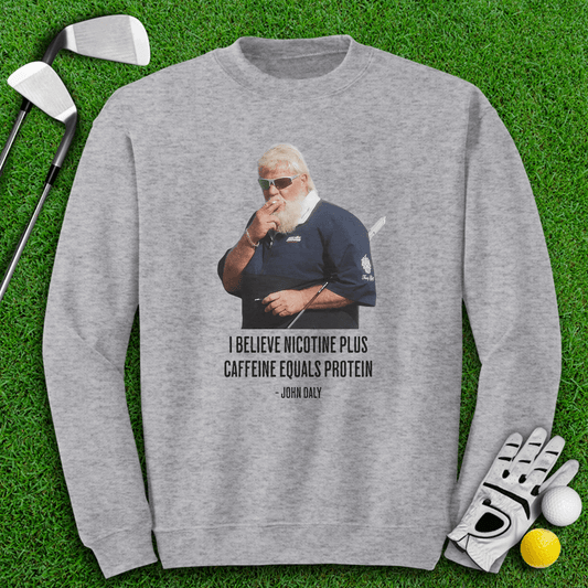 John Daly Quote Crewneck - TeeHee Golf Gear