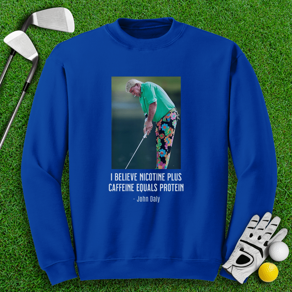 John Daly Quote Crewneck - TeeHee Golf Gear