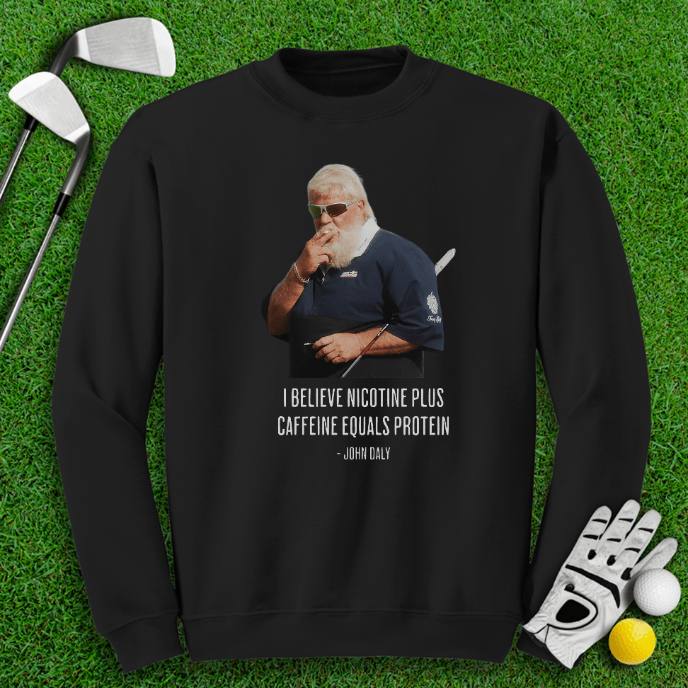 John Daly Quote Crewneck - TeeHee Golf Gear