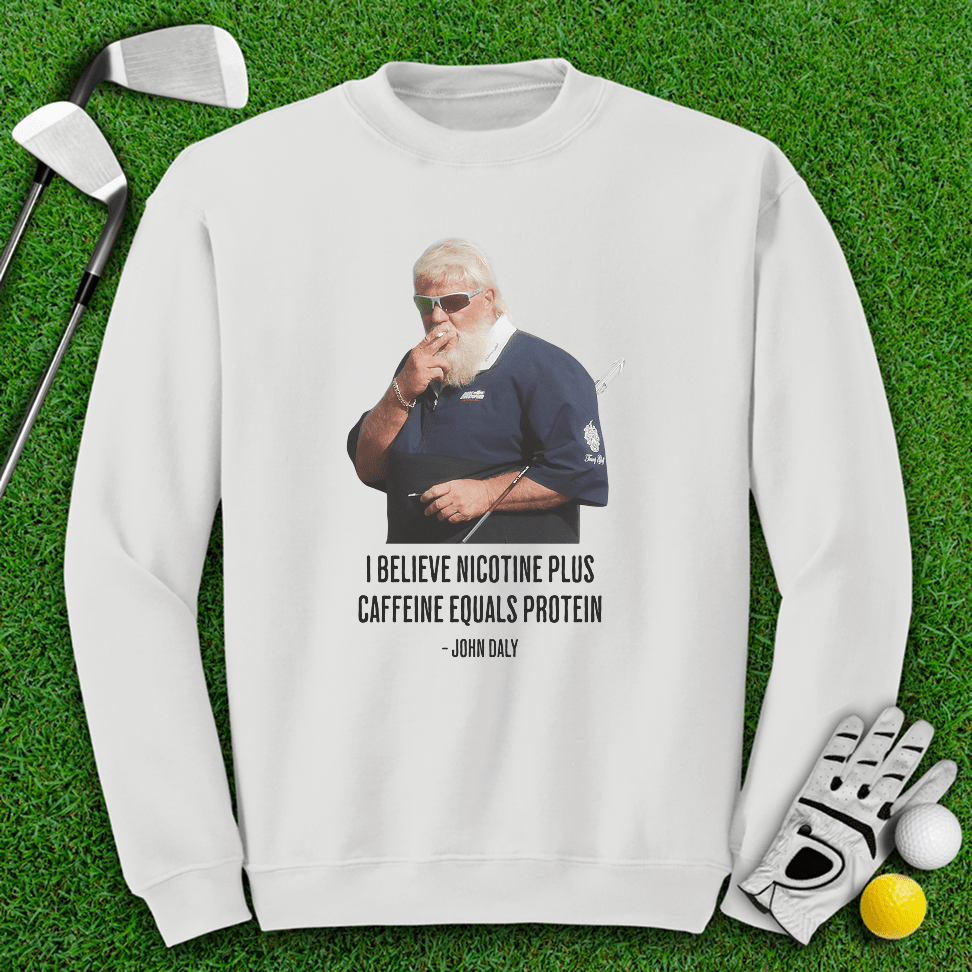 John Daly Quote Crewneck - TeeHee Golf Gear
