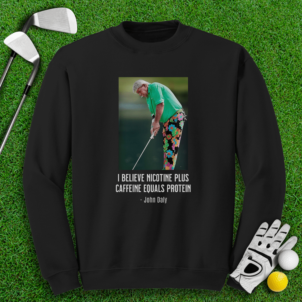John Daly Quote Crewneck - TeeHee Golf Gear