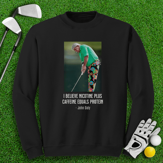 John Daly Quote Crewneck - TeeHee Golf Gear