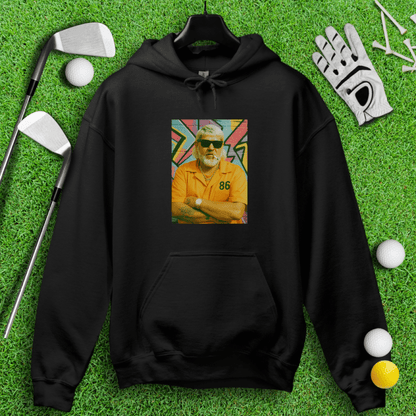 John Daly Retro Mugshot Hoodie - TeeHee Golf Gear