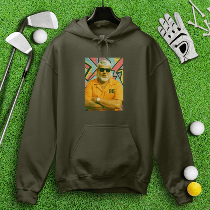John Daly Retro Mugshot Hoodie - TeeHee Golf Gear