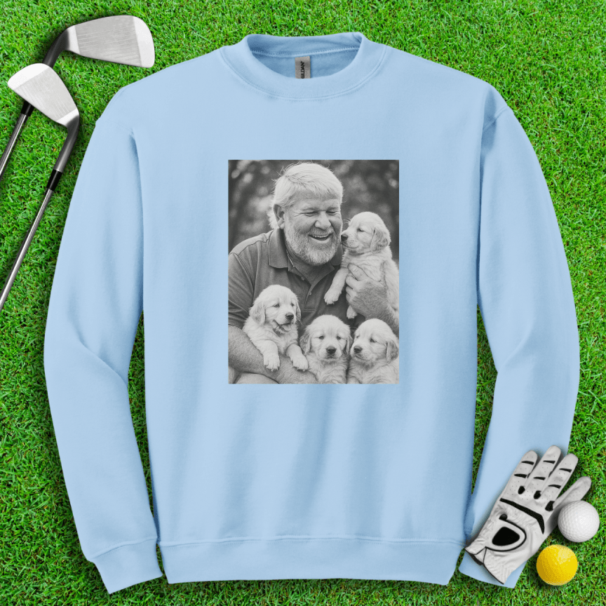 John Daly VS. Puppies Crewneck - TeeHee Golf Gear