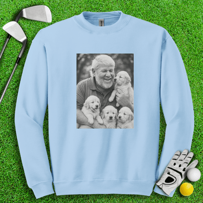 John Daly VS. Puppies Crewneck - TeeHee Golf Gear