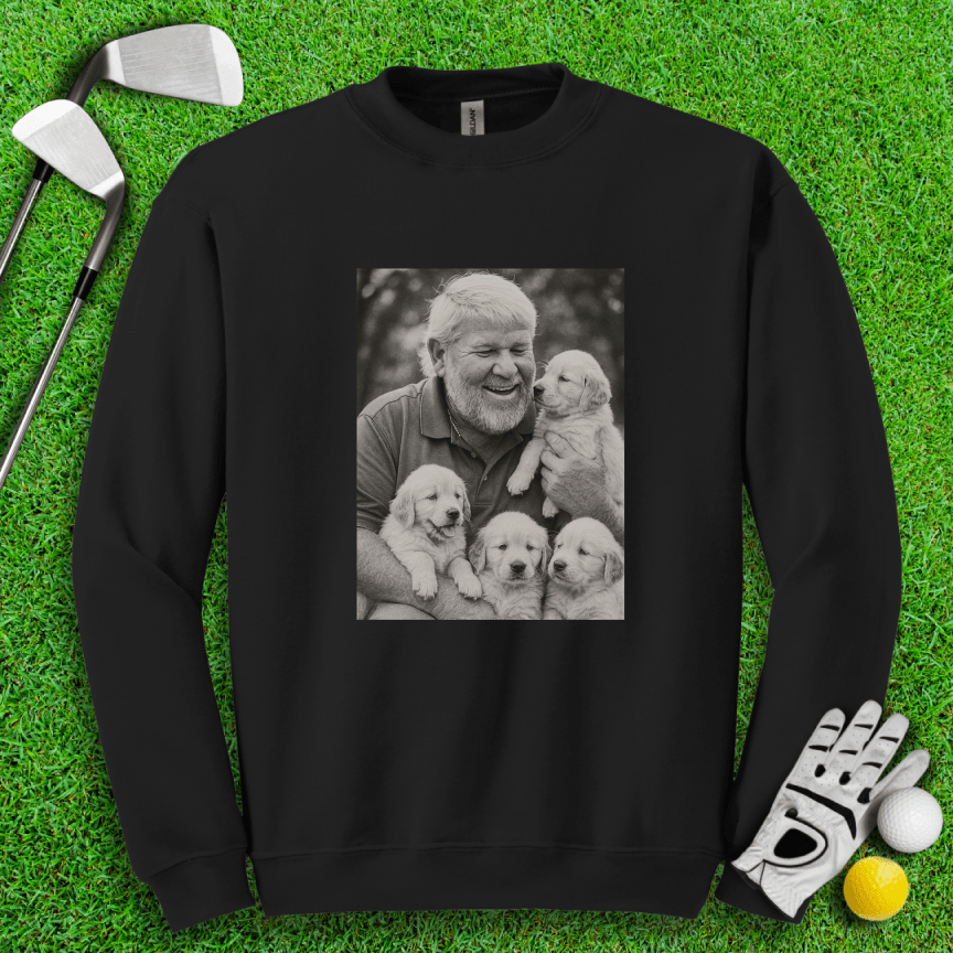 John Daly VS. Puppies Crewneck - TeeHee Golf Gear