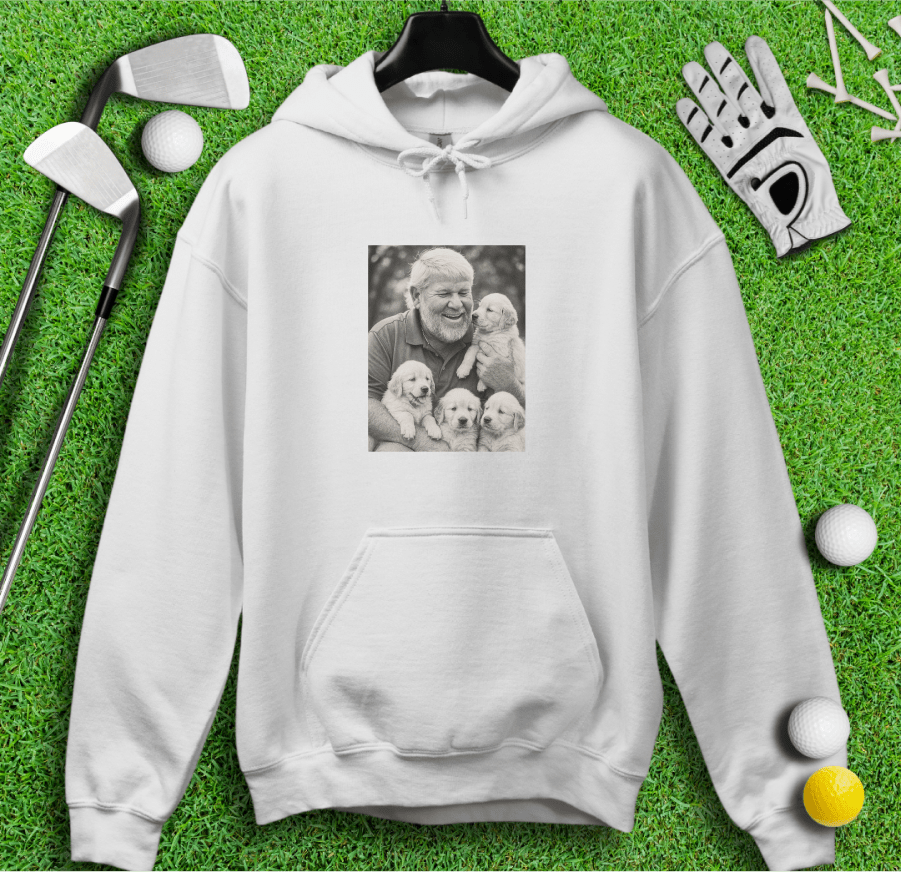 John Daly vs. Puppies Hoodie - TeeHee Golf Gear