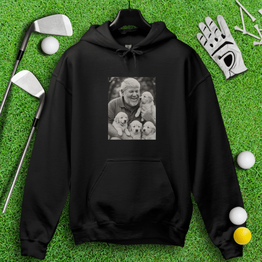 John Daly vs. Puppies Hoodie - TeeHee Golf Gear