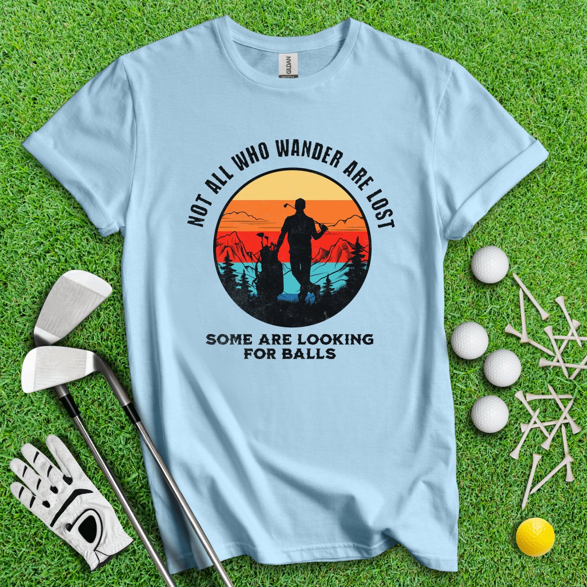 Just Looking for Golf Balls T - Shirt - TeeHee Golf Gear