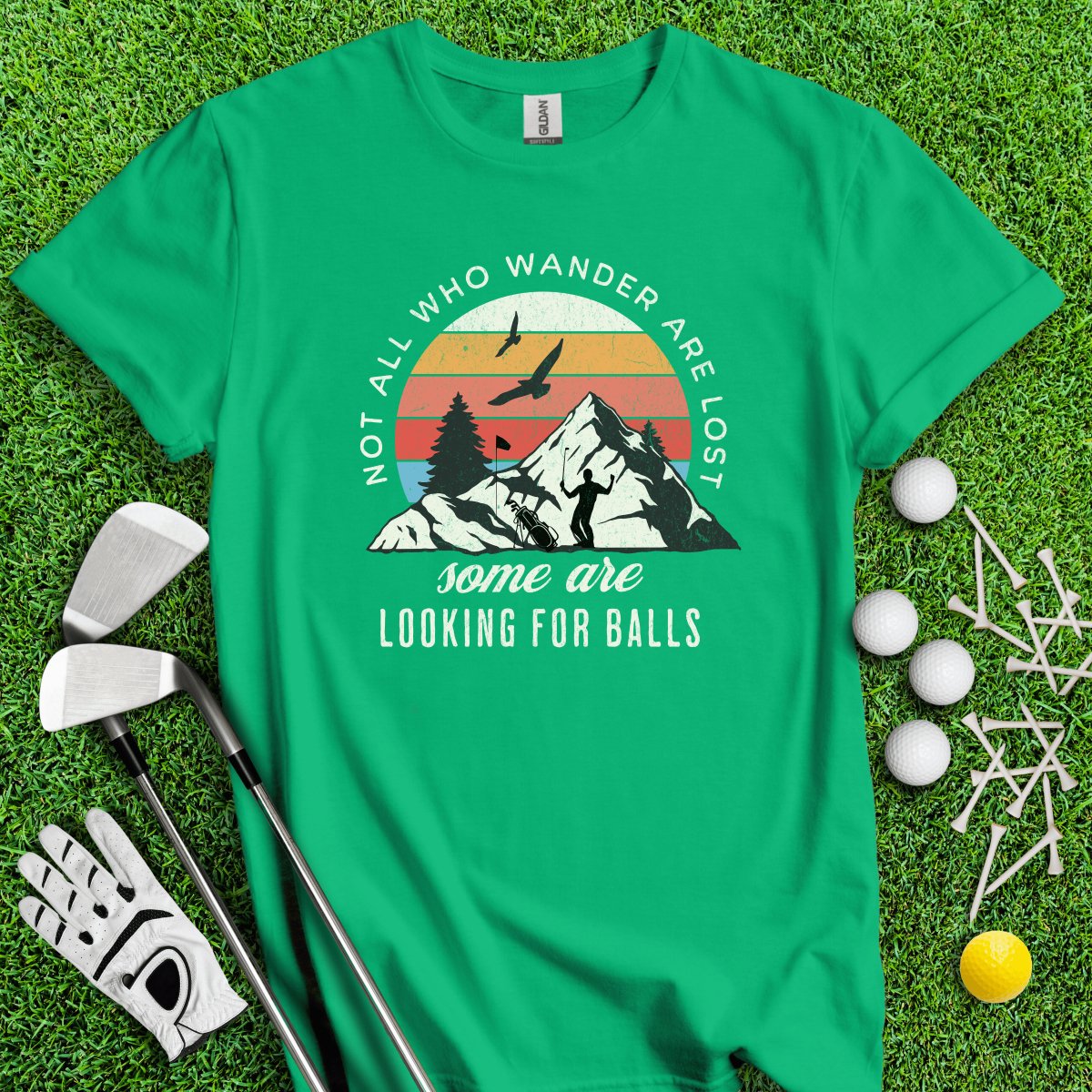 Just Looking for Golf Balls T - Shirt - TeeHee Golf Gear