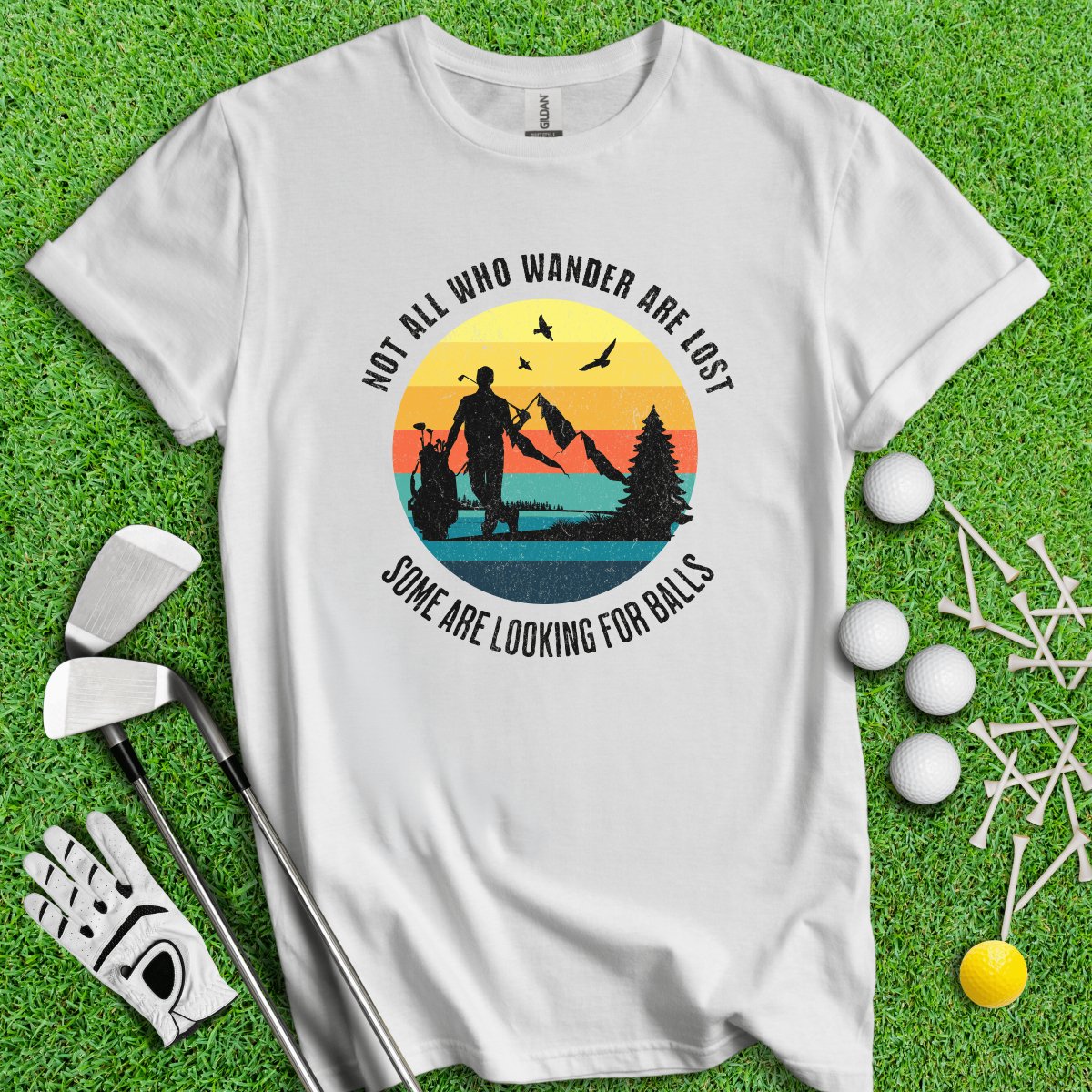 Just Looking for Golf Balls T - Shirt - TeeHee Golf Gear