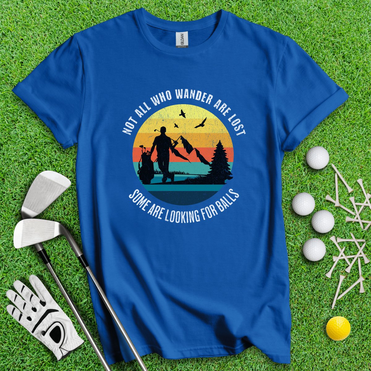 Just Looking for Golf Balls T - Shirt - TeeHee Golf Gear